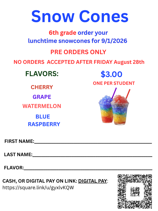 6th Snow Cone