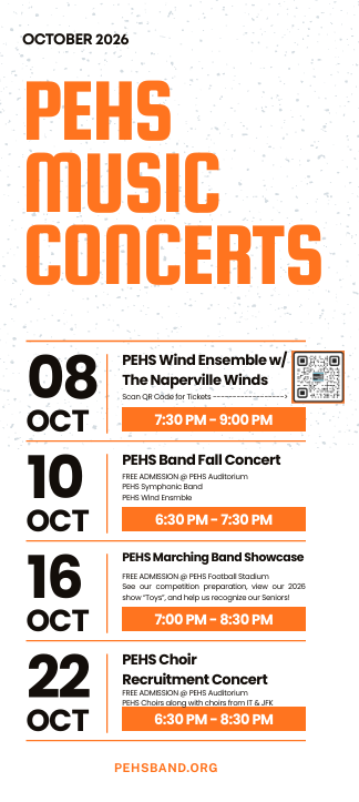PEHS music concerts