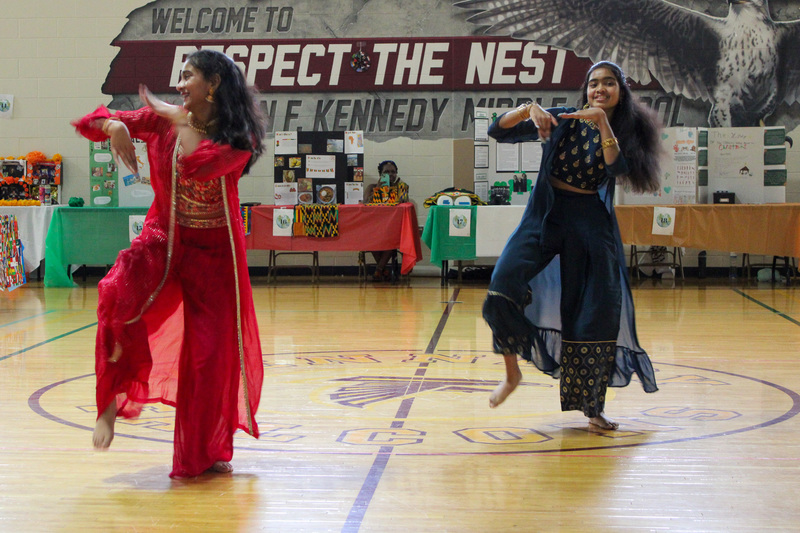 students dance at 2025 jfk multicultural fair