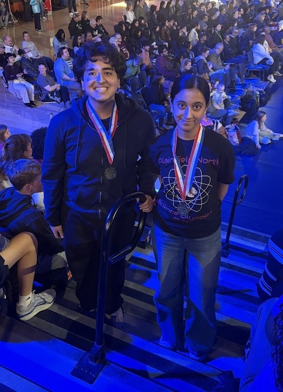 PNHS science olympiads first place students