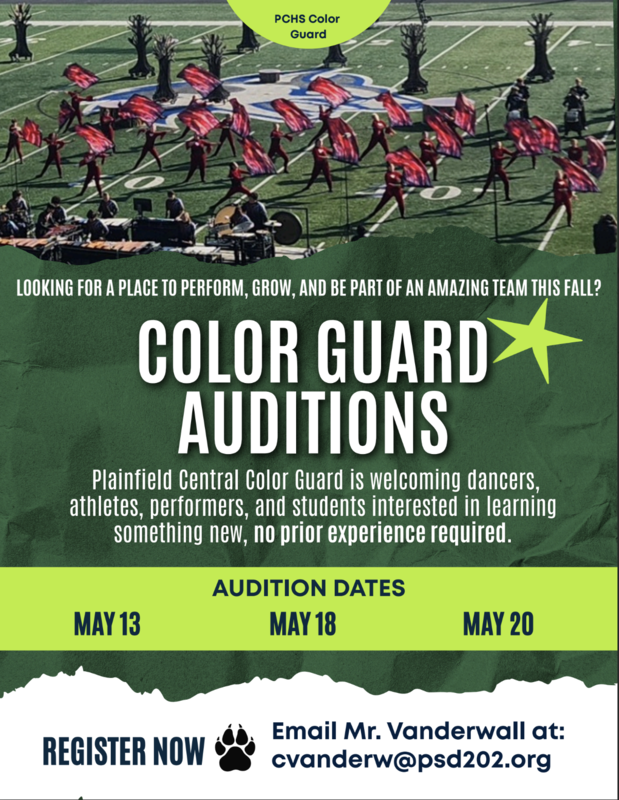 Color Guard Auditions