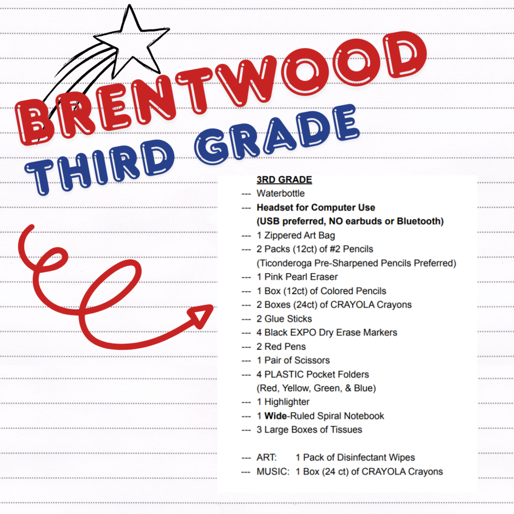supply lists