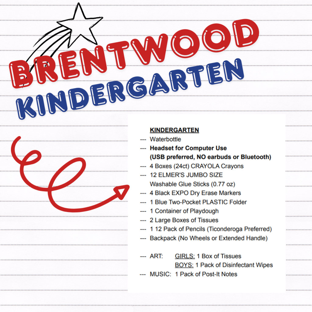 supply lists
