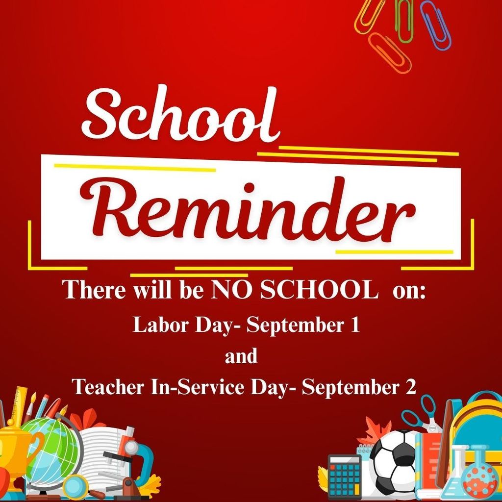 No School Reminder