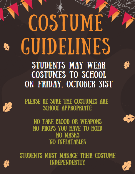 costume guidelines