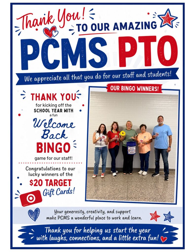 Thank you PTO for an Amazing Start to the school year