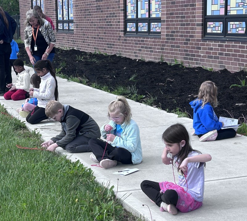 Students journaling