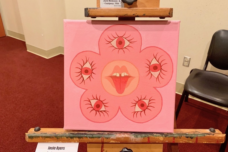 Art displayed for the Spring 2021 AP Studio Art Exhibition Art displayed for the Spring 2021 AP Studio Art Exhibition