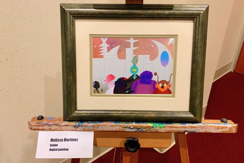 Art displayed for the Spring 2021 AP Studio Art Exhibition Art displayed for the Spring 2021 AP Studio Art Exhibition