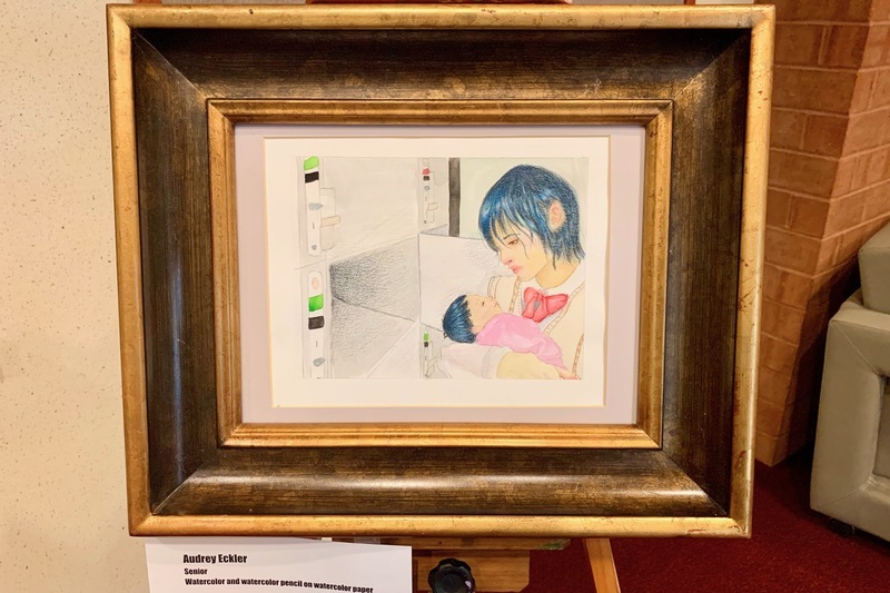 Art displayed for the Spring 2021 AP Studio Art Exhibition Art displayed for the Spring 2021 AP Studio Art Exhibition