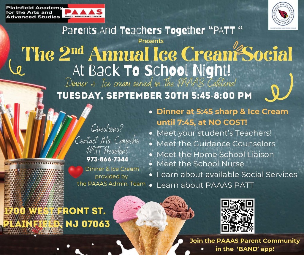 back to school ice cream social