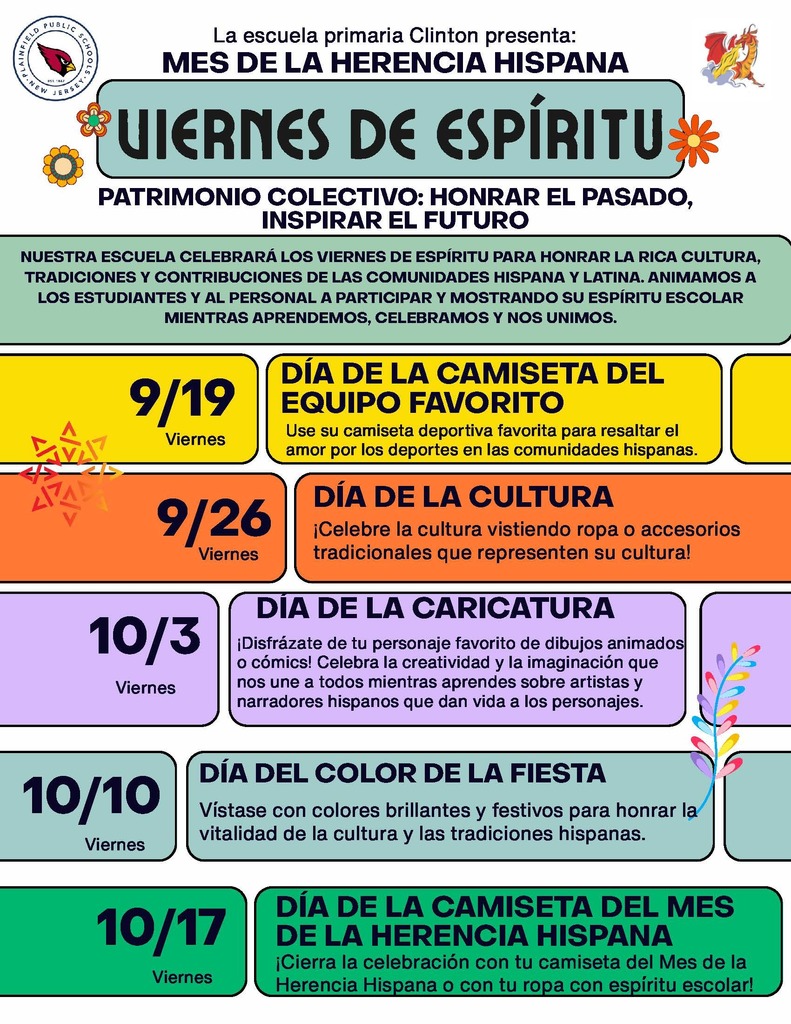 hispanic heritage month spirit fridays spa
