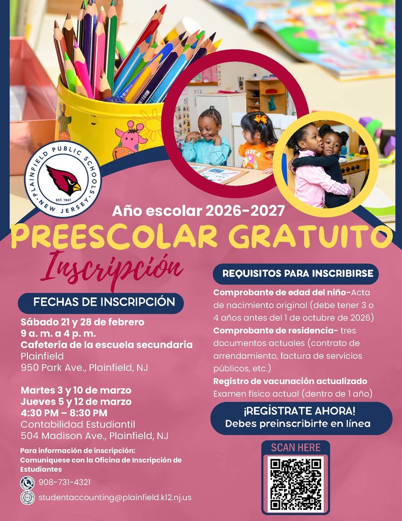 Preschool Registration spanish