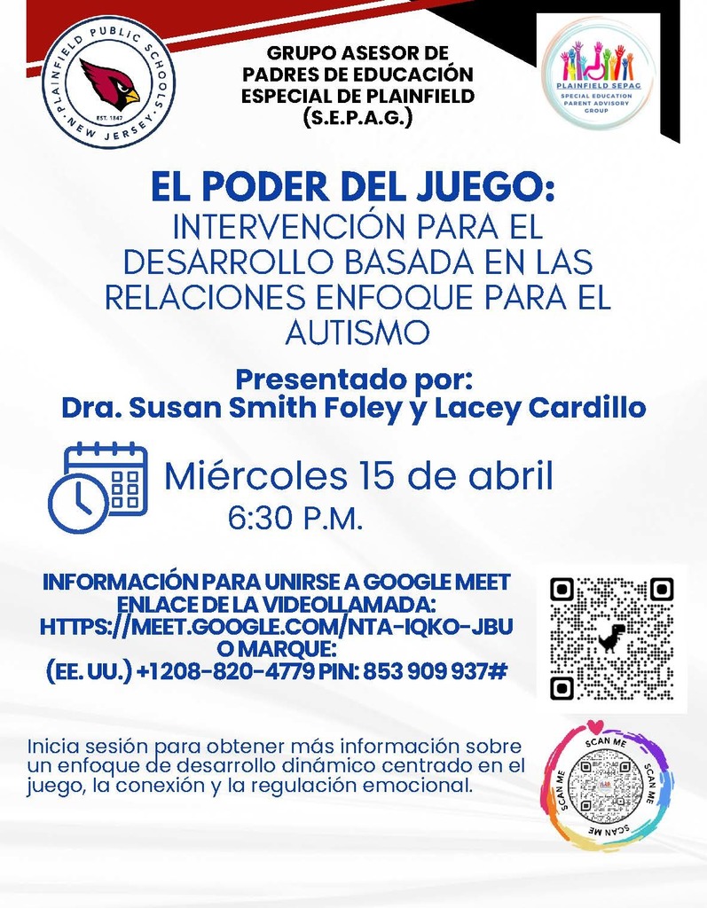 Power of play flyer spanish