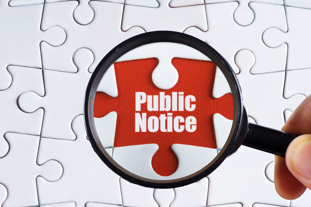 public notice