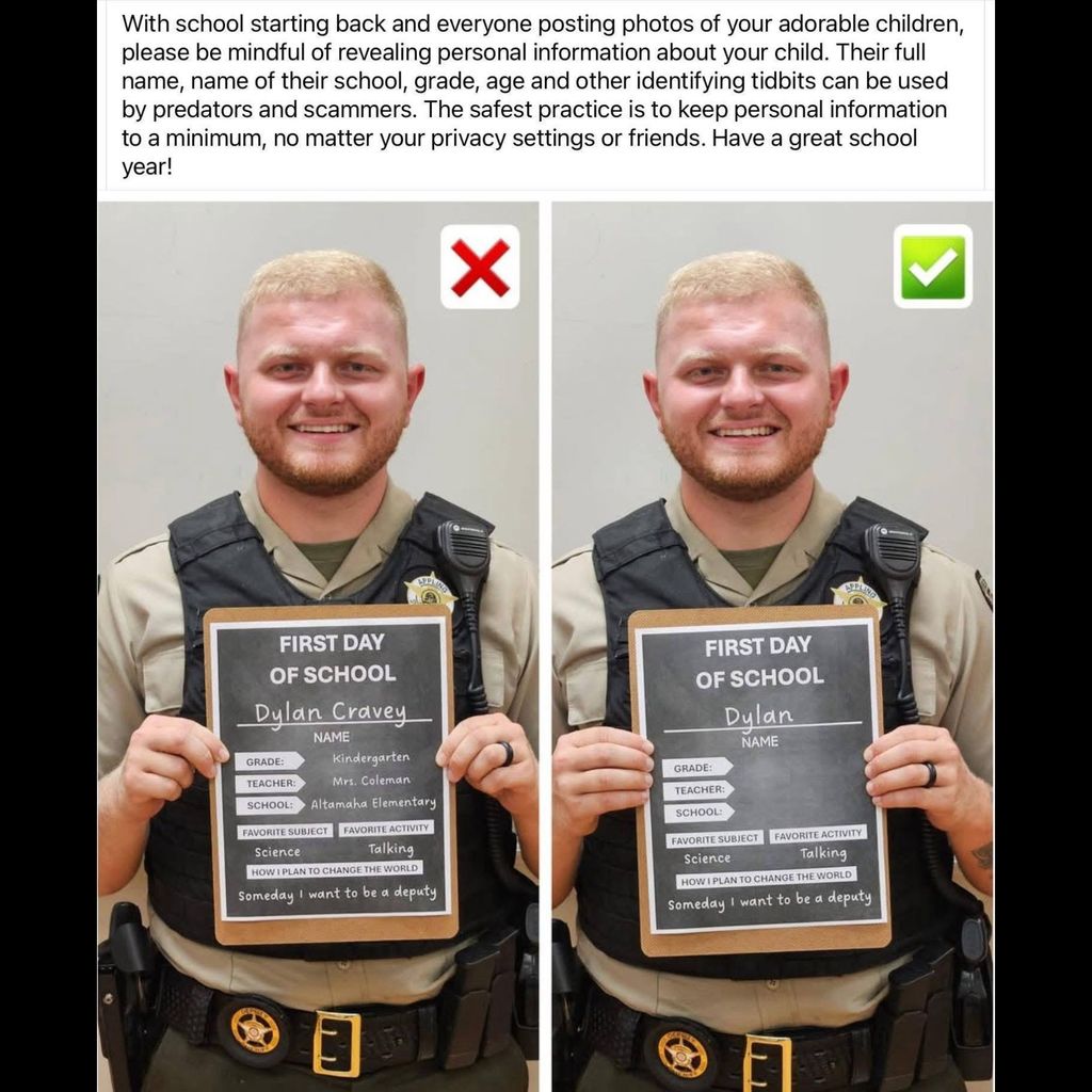 Student personal info