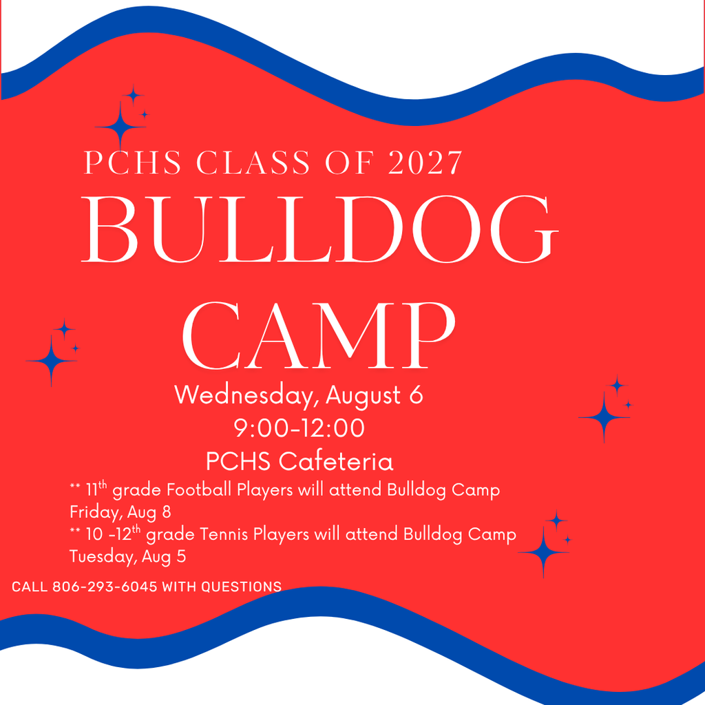 PCHS Class of 2027 Bulldog Camp