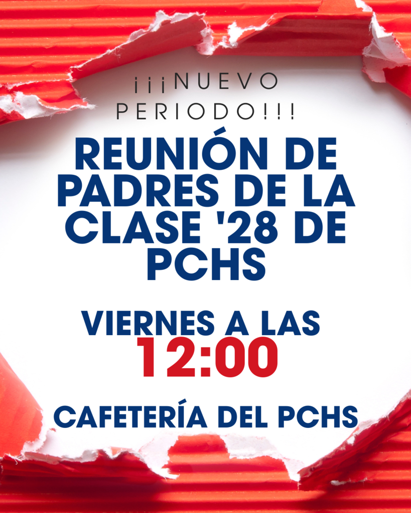 2028 parent meeting nuevo periodo