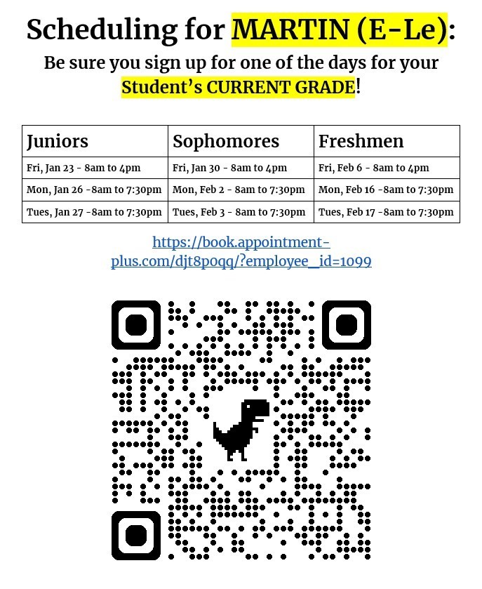 Martin - last names E-Le