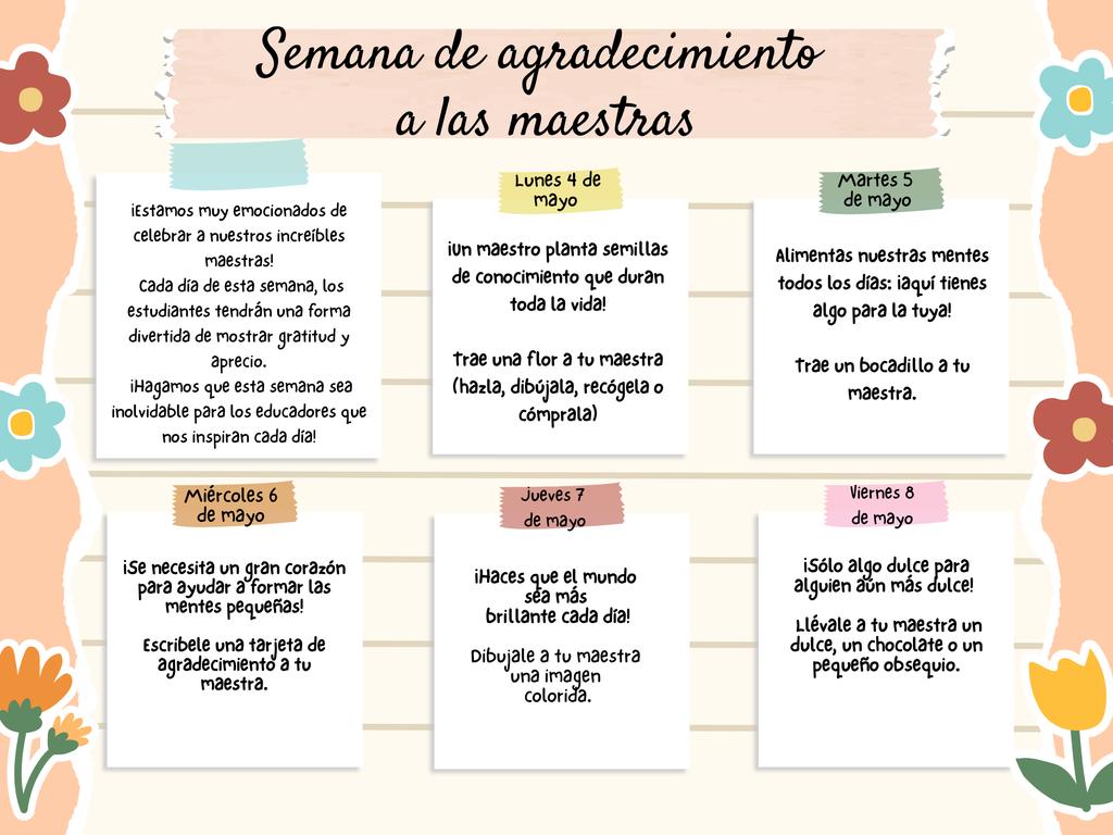 Teacher Appreciation Week 