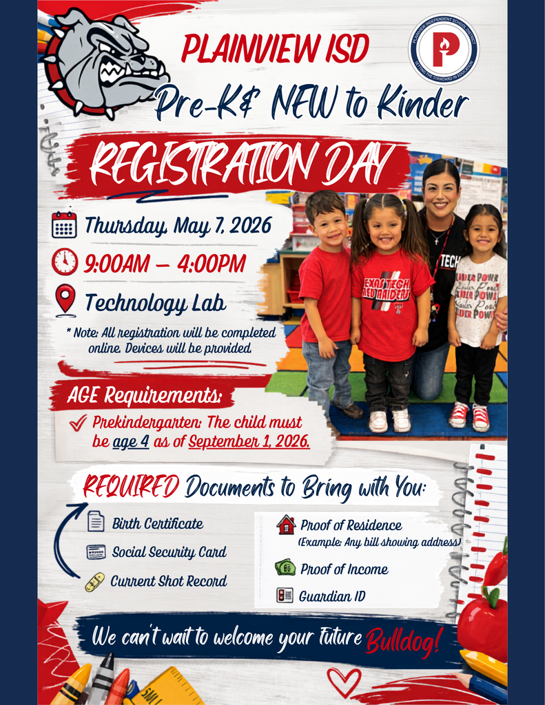PreK Reminder