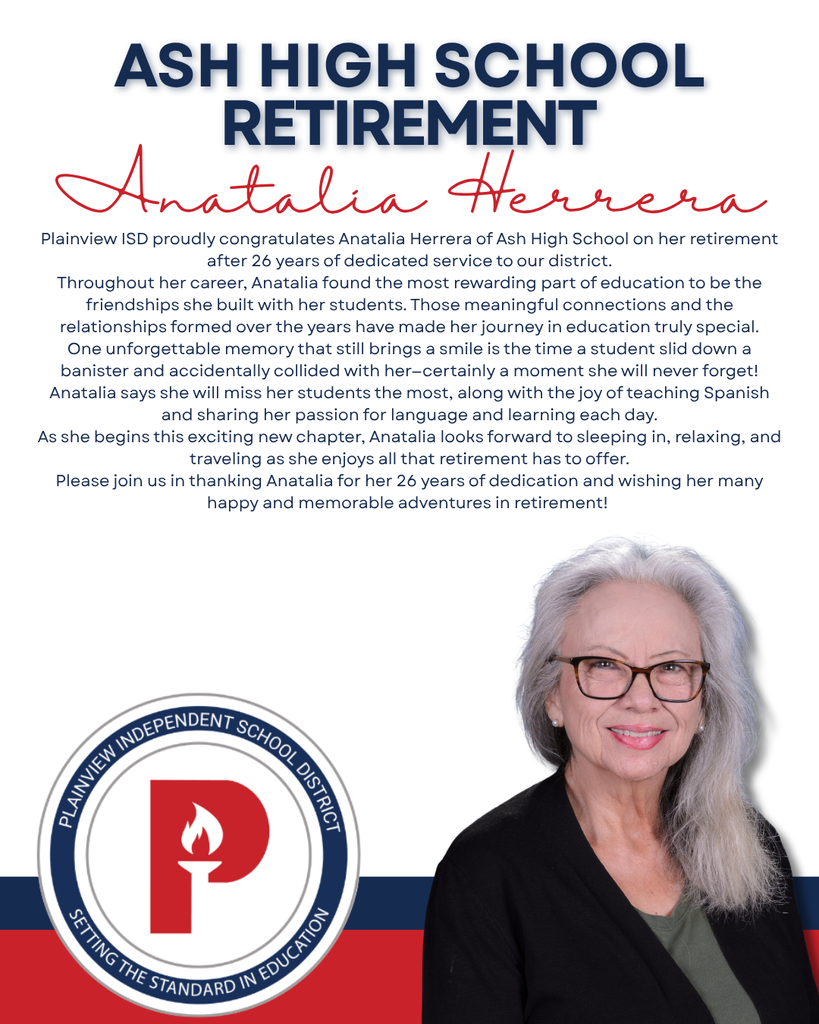 Congratulations, Anatalia Herrera!