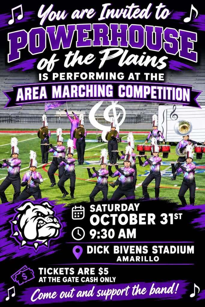 Band headed to Area