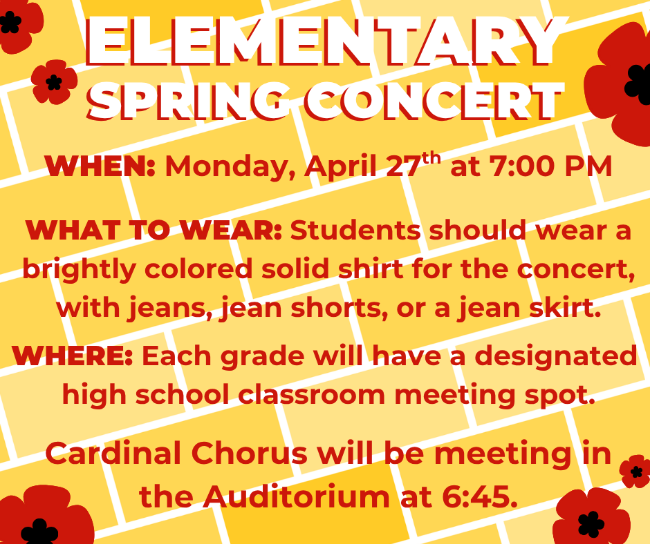 K-6 Spring Concert
