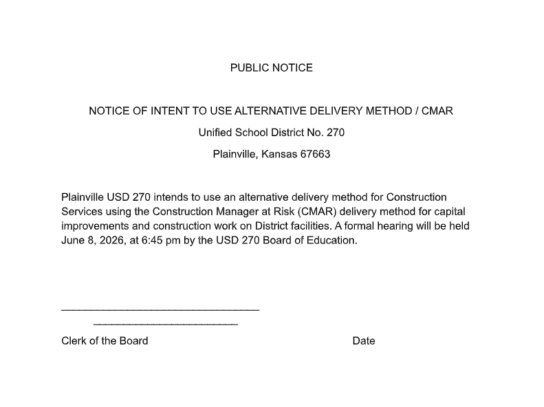 Public Notice