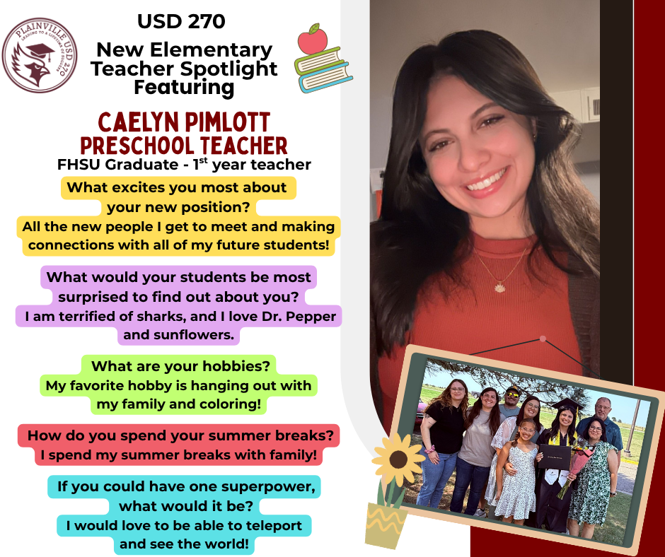 New Staff - Caelyn Pimlott