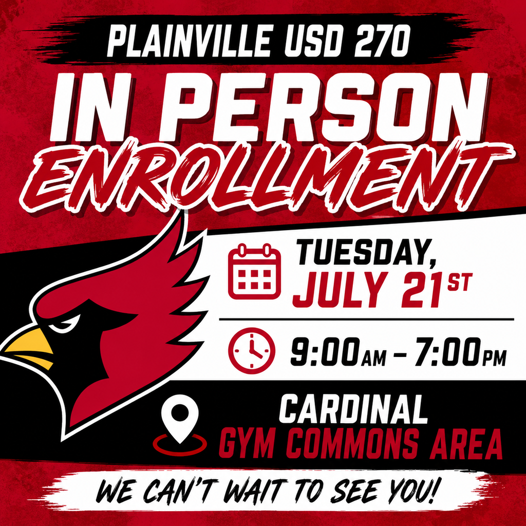 In Person Enrollment Reminder. 