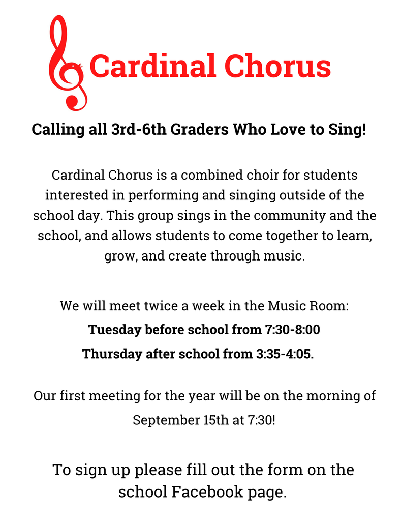 Cardinal Chorus 26-27