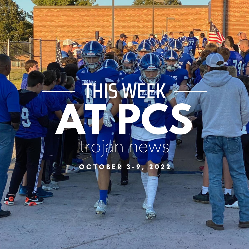 This Week at PCS - Trojan News - October 3-9, 2022