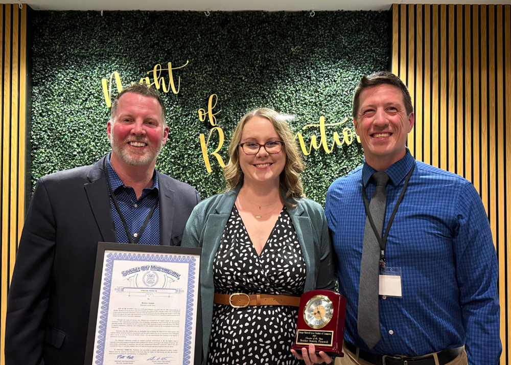 Picture of PCS Superintendent, PMS Educator and PMS Principal