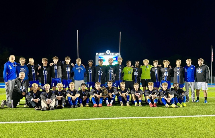 team picture of varsity soccer team
