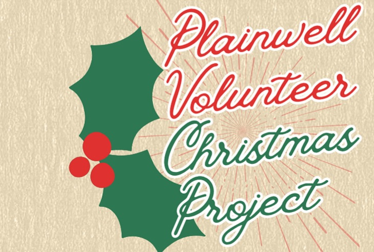 plainwell volunteer Christmas project
