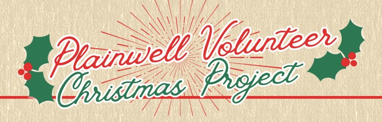 plainwell volunteer Christmas project 