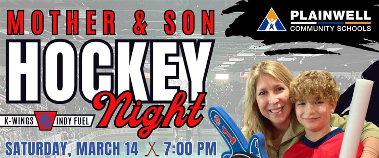 mother & son hockey night - k-wings vs Indy fuel - Saturday, March 14 - 7:00 pm