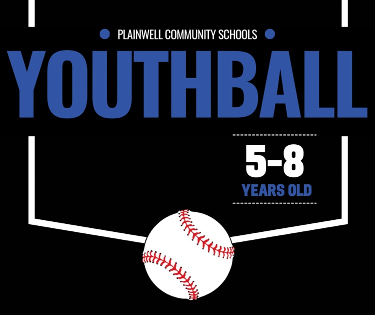 plainwell community schools - youthball - 5-8 year olds