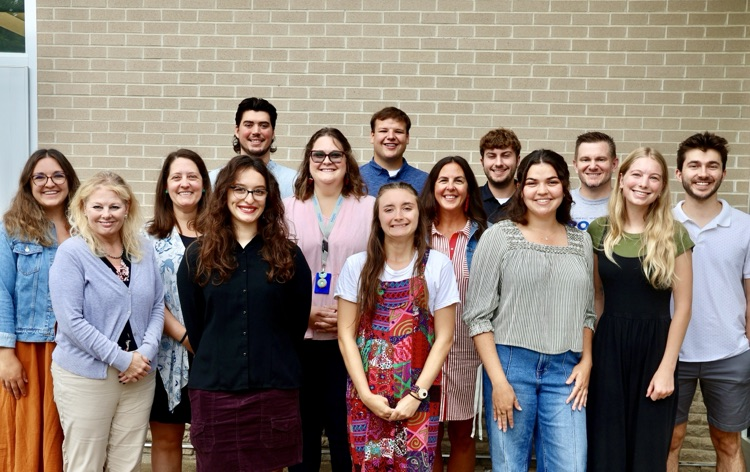 group picture of new teaching staff for 2026