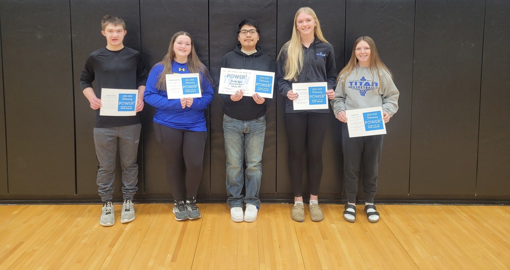 HIGH SCHOOL STUDENT OF THE MONTH - February nominees