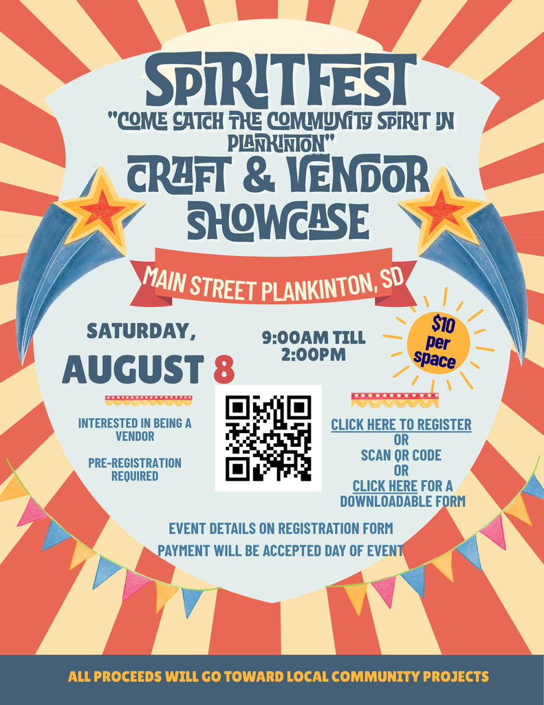 craft and vendor fair flyer for SpiritFest