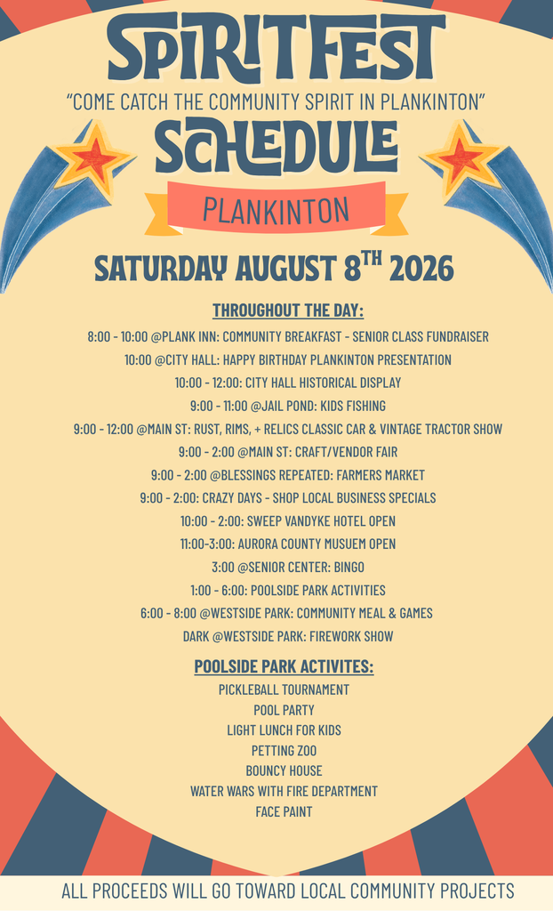 flyer for SpiritFest - all day activities
