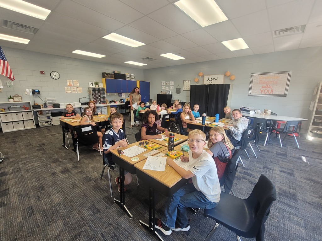 First Day - Fourth Grade Class