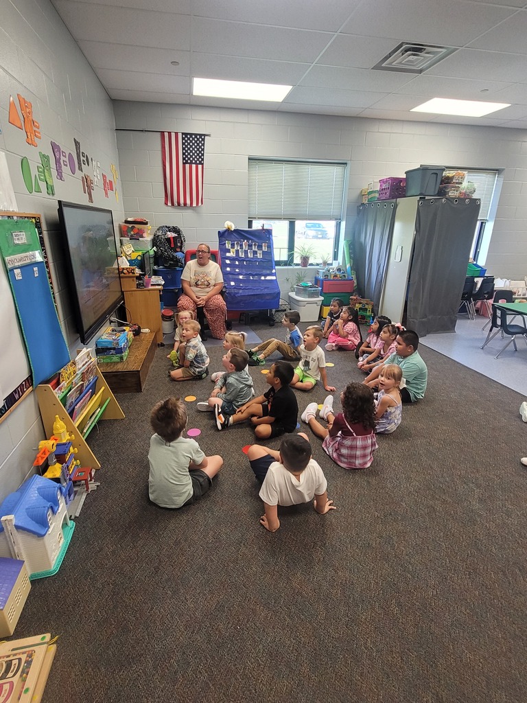 First Day for our Preschool Class