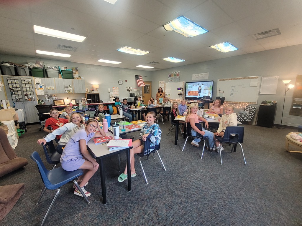 First Day - Fifth Grade Class