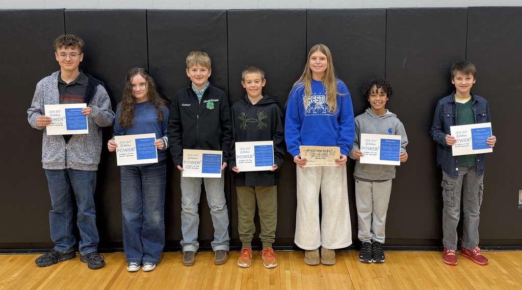 Middle school students SOM nominees picture