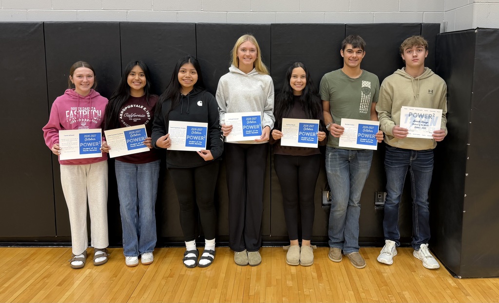 October High School Student of the Month nominee picture