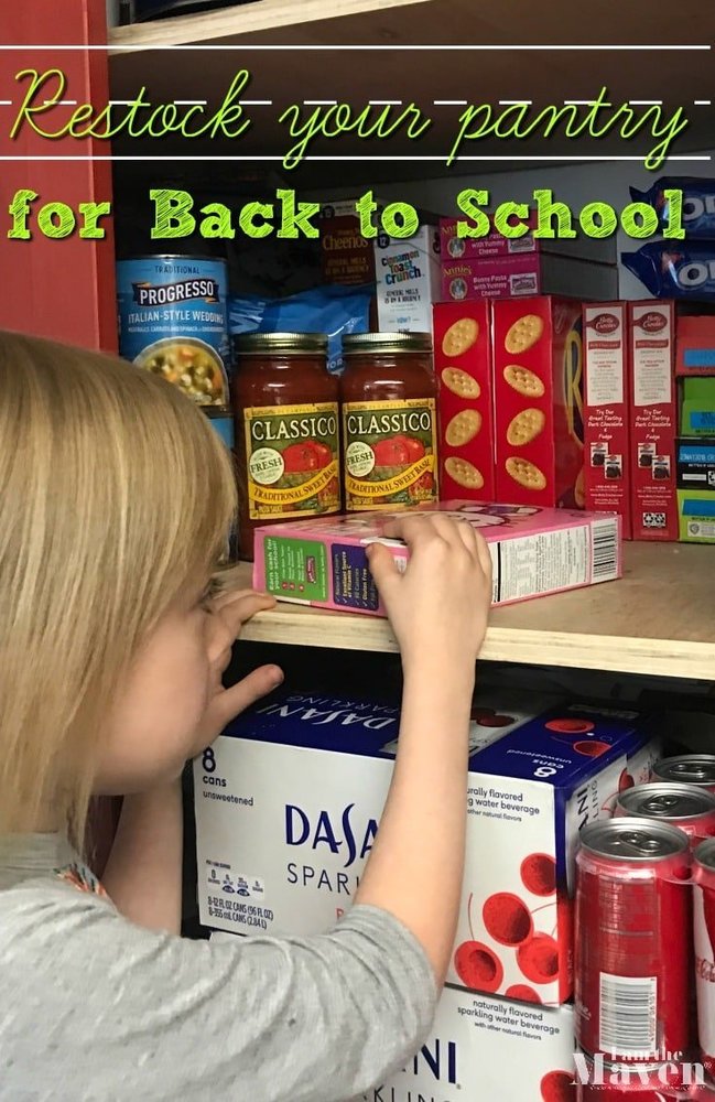 Restock Your Pantry for Back to School