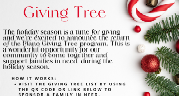 Giving Tree Program Flyer